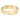 6MM Yellow Tungsten Carbide Ring - Satin Finish and Round Edge