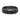 6MM Black Tungsten Carbide Ring - Satin Finish Center and Step Edge