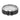 9MM Black Tungsten Carbide Ring - Diagonal Cut Center and Bevel Edge
