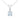 Aquamarine & Diamond Pendant - Hannoush Jewelers | Silva Family Franchises