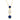 Diamond and Sapphire 3-stone pendant - Hannoush Jewelers | Silva Family Franchises