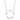 Shy Creation 0.07Ct Diamond Circle Necklace SC55026068V2