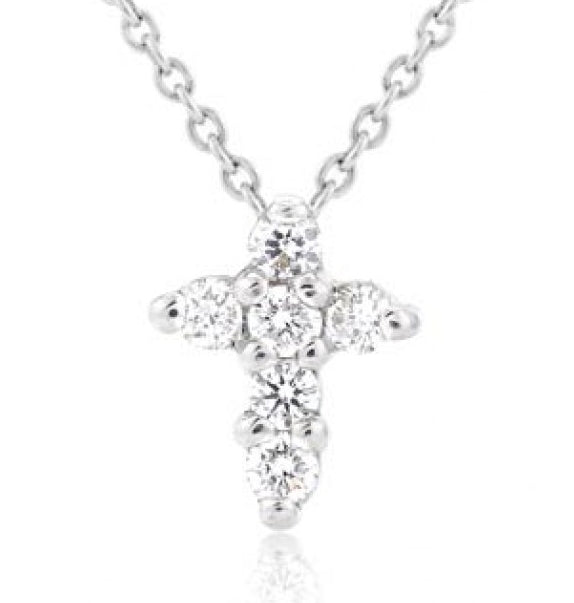 Diamond cross pendant 1.00 CT - Hannoush Jewelers | Silva Family Franchises