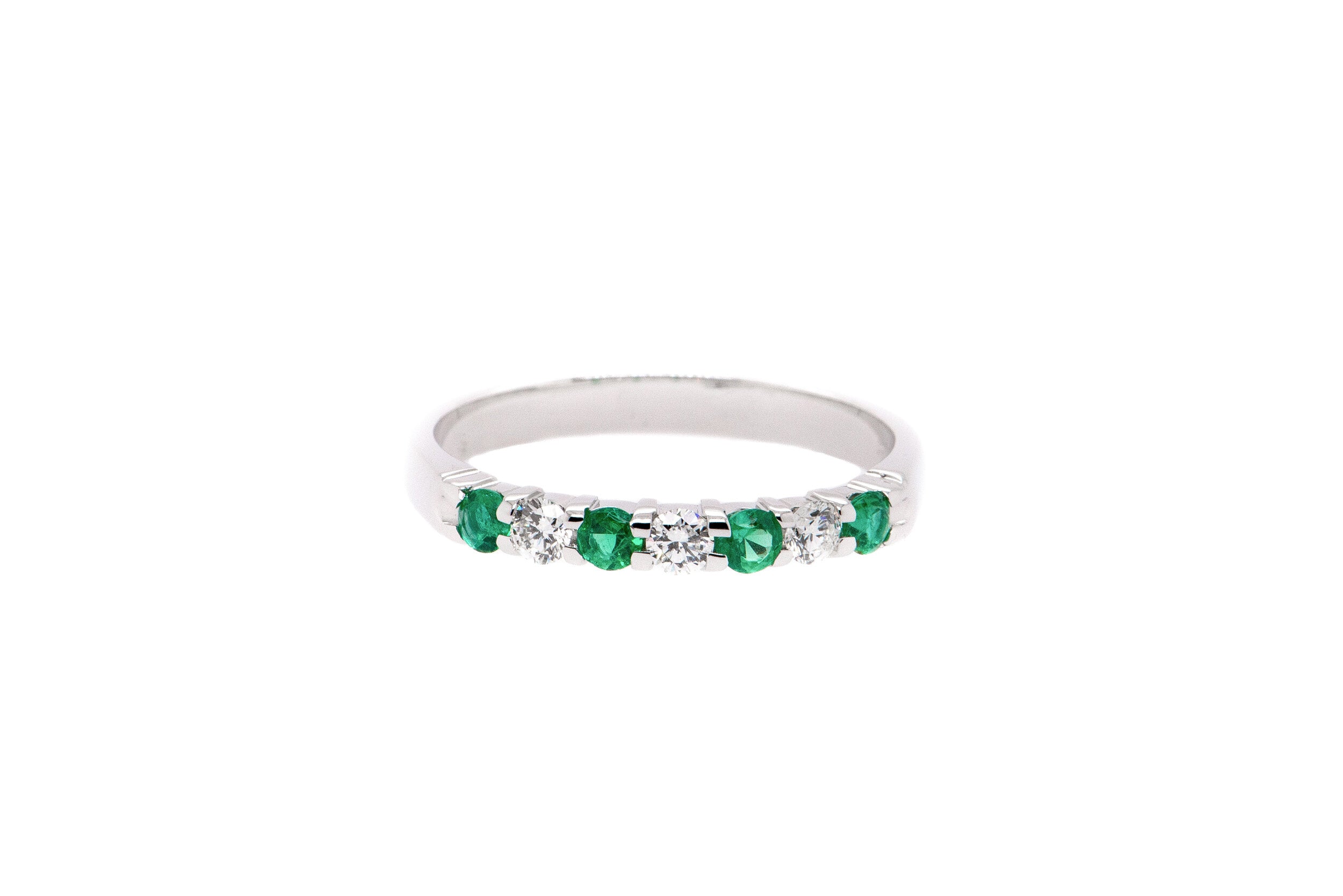 The Classic Collection: Emerald and Diamond band