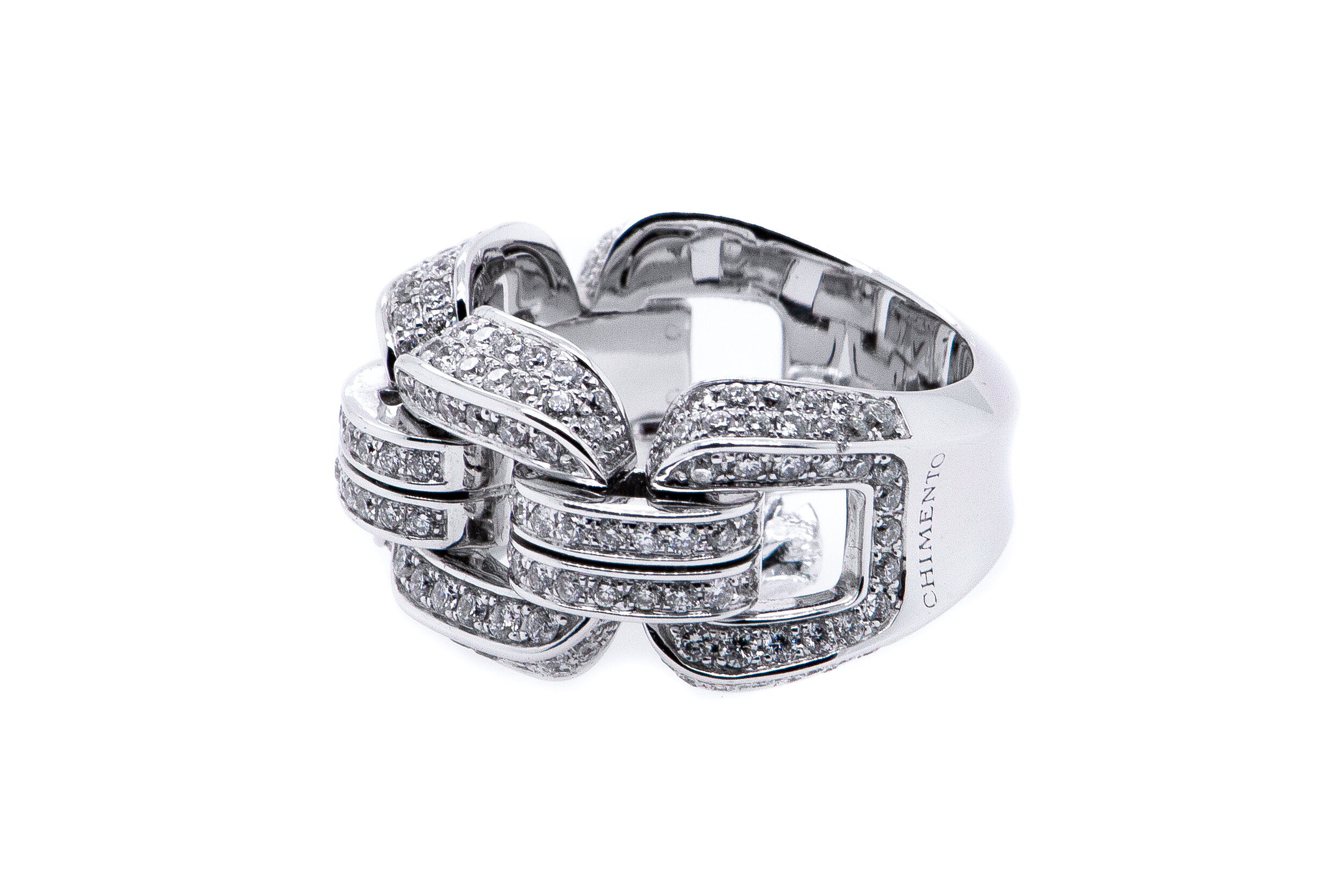 18kt White Gold Chimento Diamond Ring