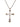 John Medeiros Canias Single Row Cross w/ Chain (18") - K5007-A0F5