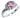 Pink Sapphire and Diamond ring