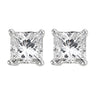Princess Cut Diamond Studs 0.50 CT - Hannoush Jewelers | Silva Family Franchises