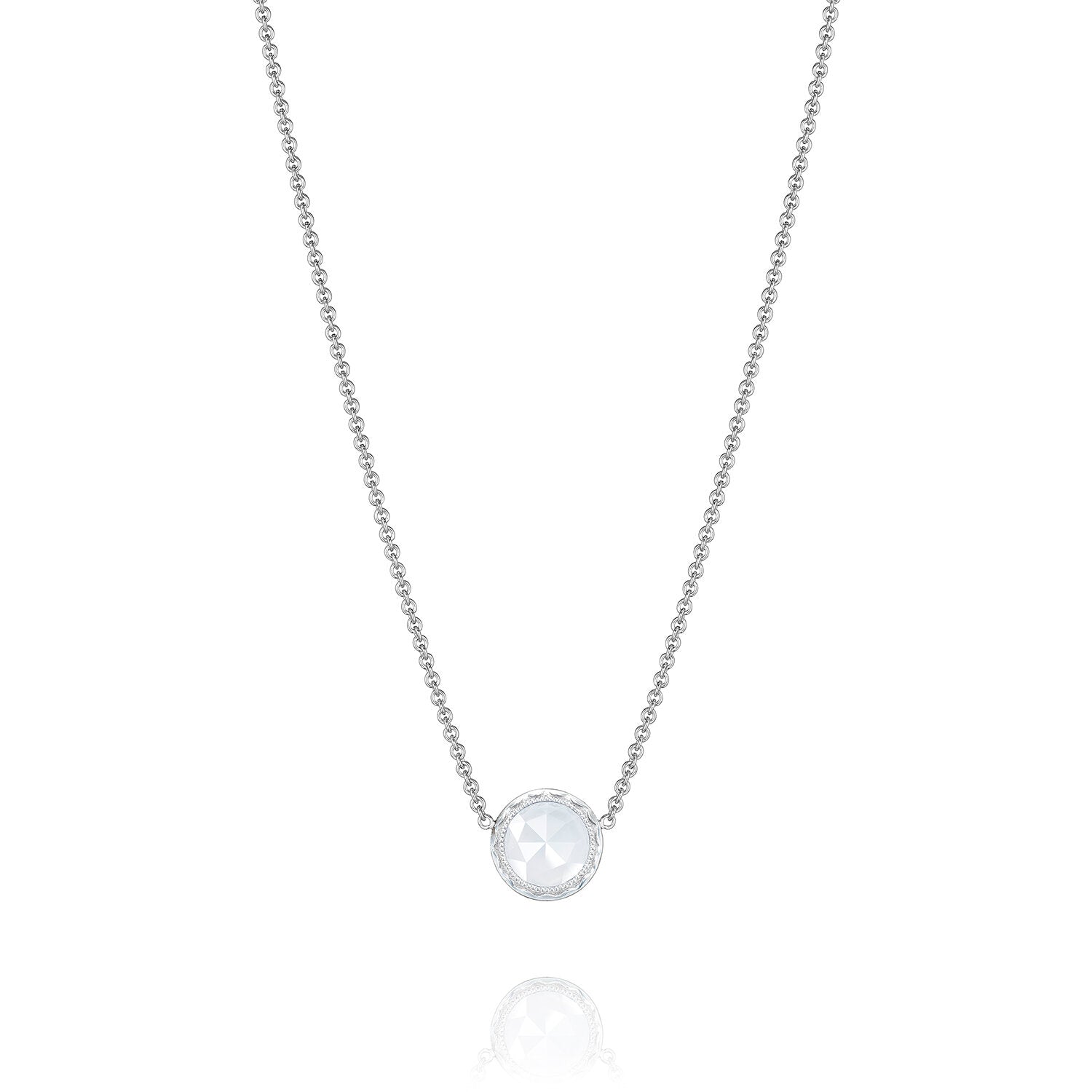 TACORI Floating Bezel Necklace featuring Chalcedony Ref# SN15303