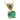 Emerald solitaire pendant