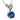 Sapphire solitaire pendant - Hannoush Jewelers | Silva Family Franchises