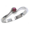 Ruby solitaire ring - Hannoush Jewelers | Silva Family Franchises