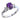 Oval Amethyst and Diamond ring - Hannoush Jewelers | Silva Family Franchises