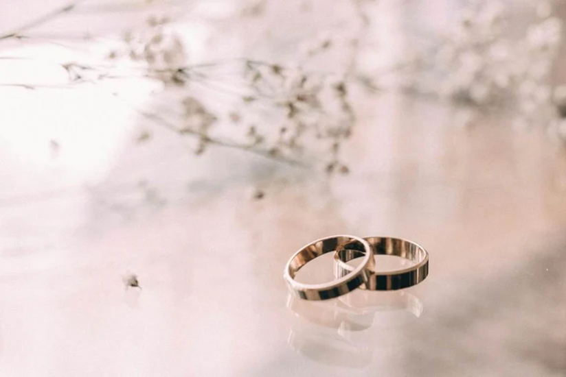 White Gold Wedding Bands for Men and Women
