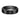 6MM Black Tungsten Carbide Ring - Satin Center and Bevel Edge