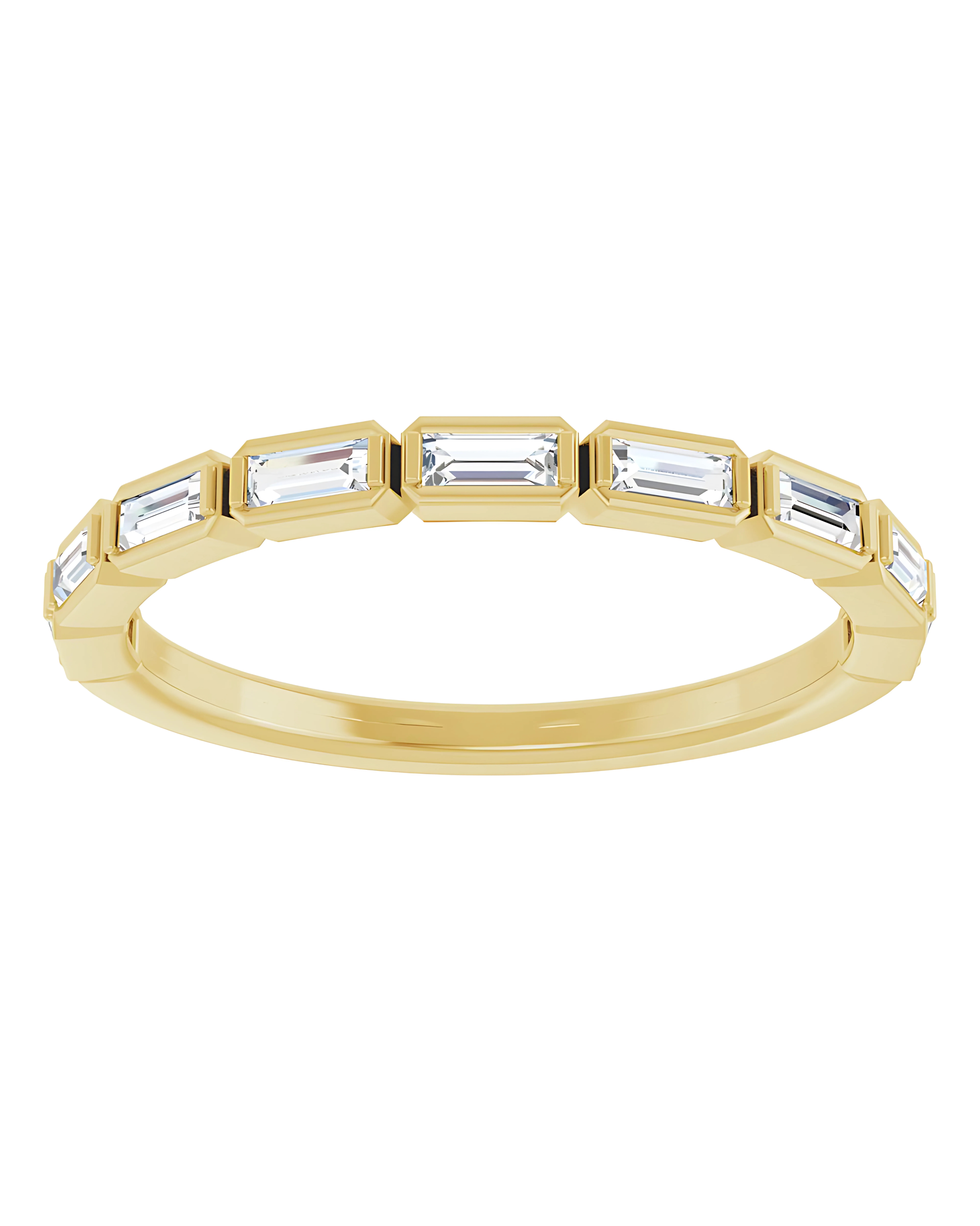 Baguette Stackable Ring