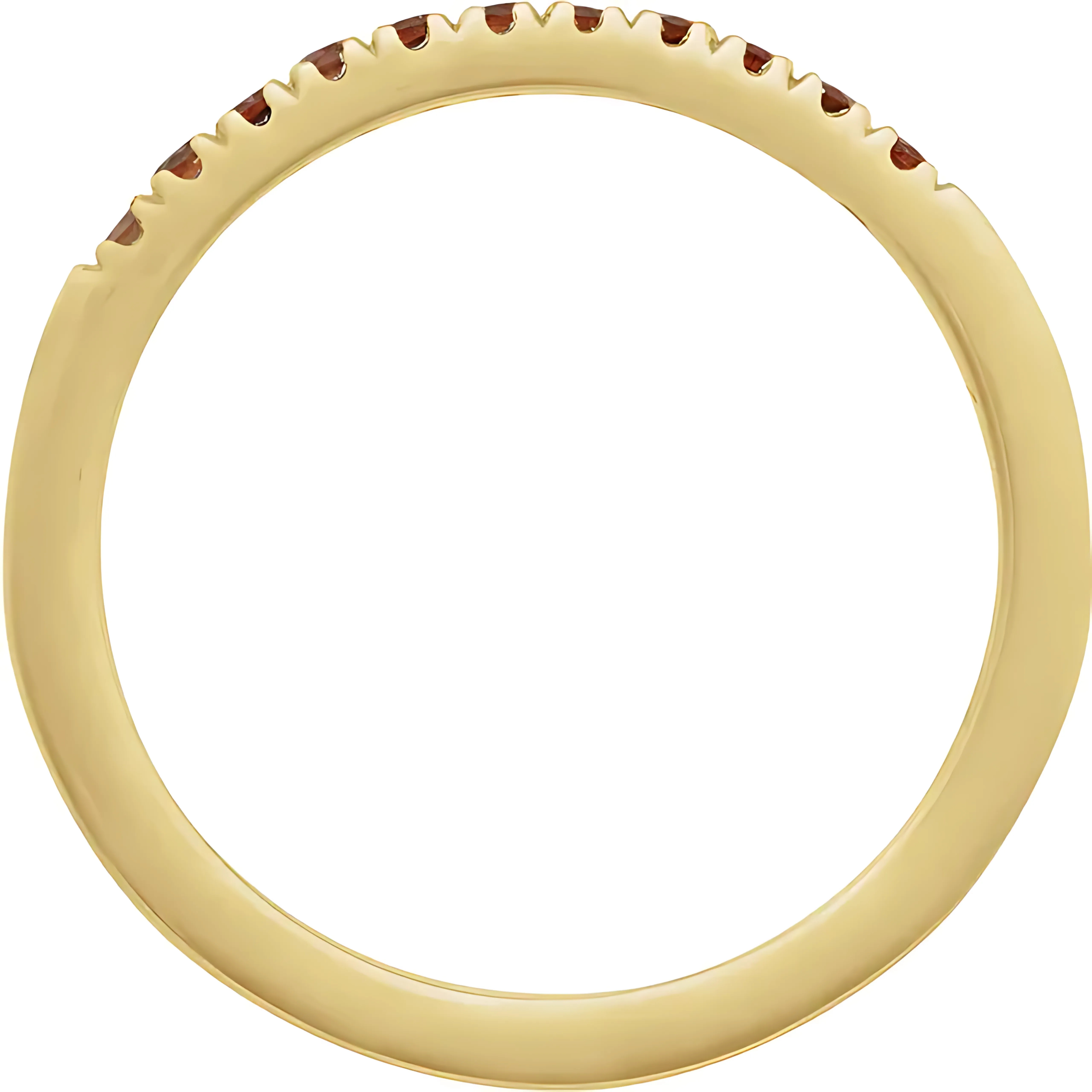 Garnet Stackable Ring