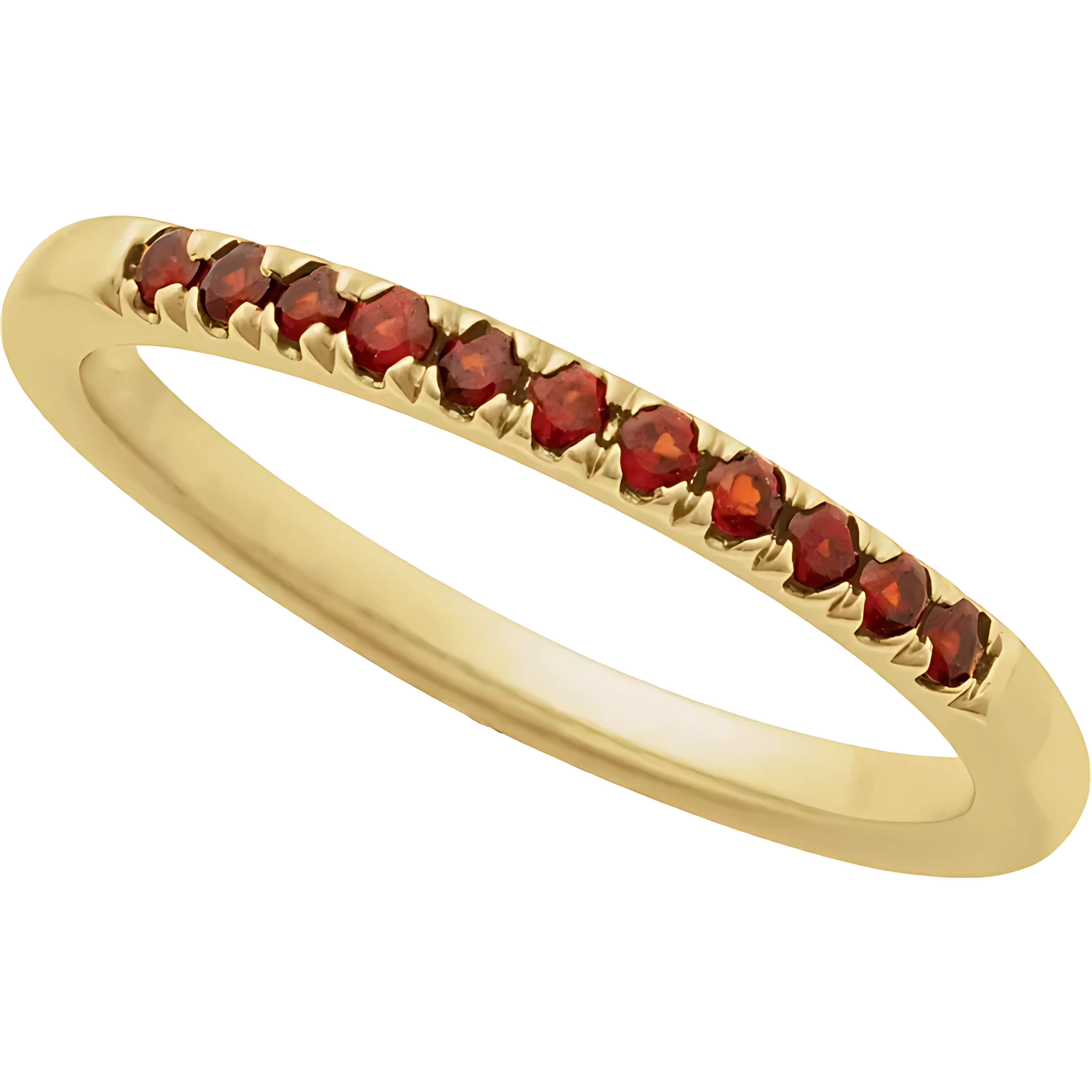 Garnet Stackable Ring