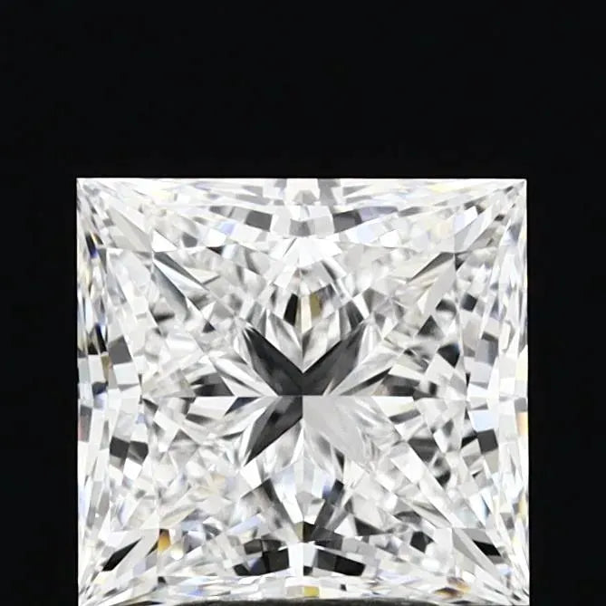 4.00ct Princess Lab Grown Diamond (Colour D, Clarity VVS2, IGI Certified)