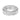 8MM White Tungsten Diamond Ring - Channel Set Silver Satin Finish and Step Edge