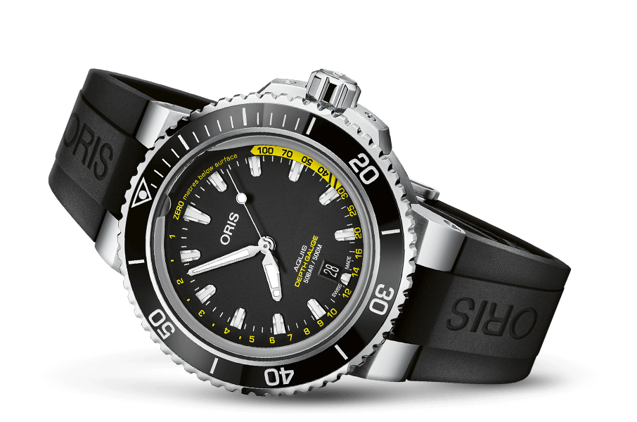 Oris Aquis Depth Gauge Ref: 01 733 7755 4154-Set RS