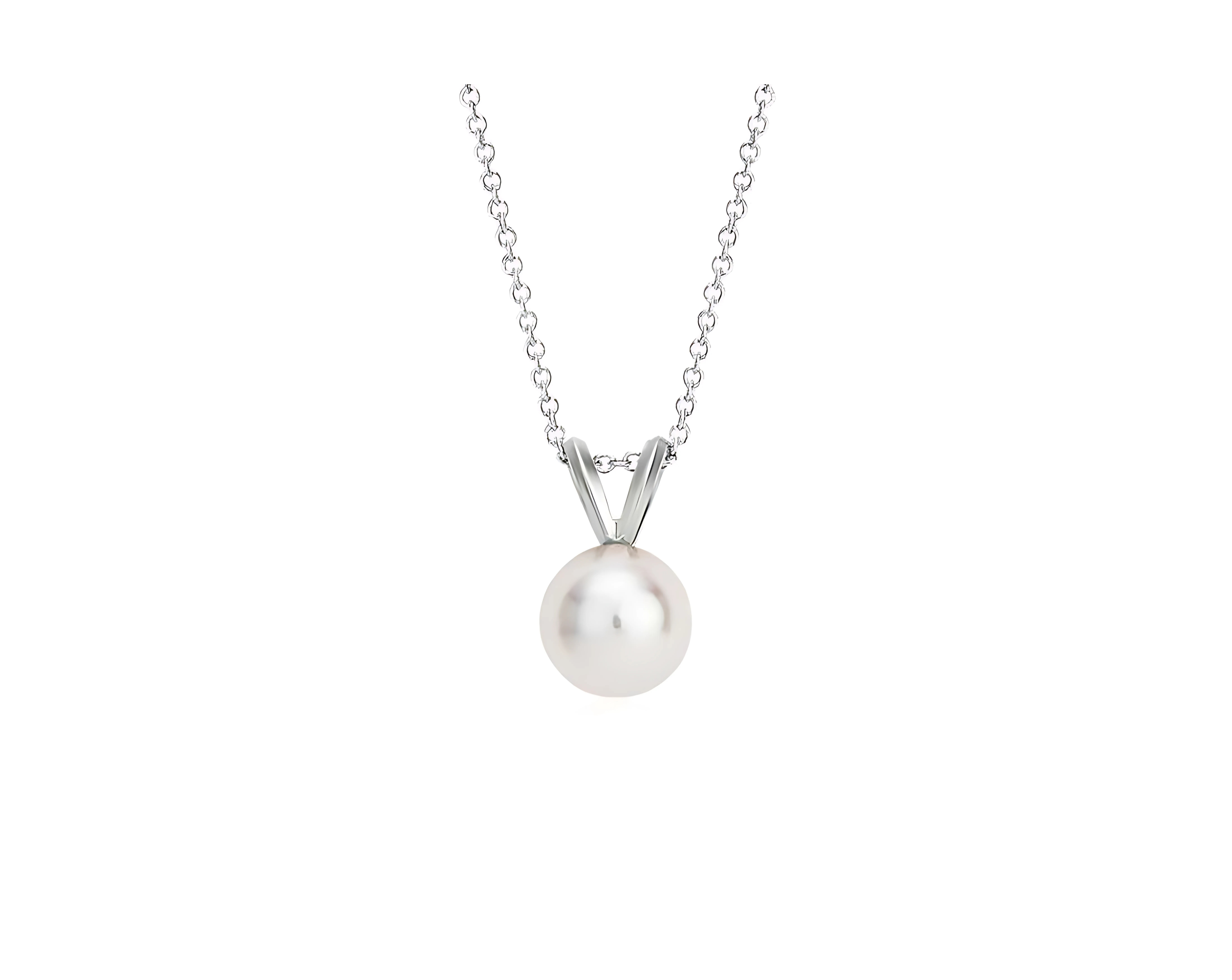 Single pearl pendant