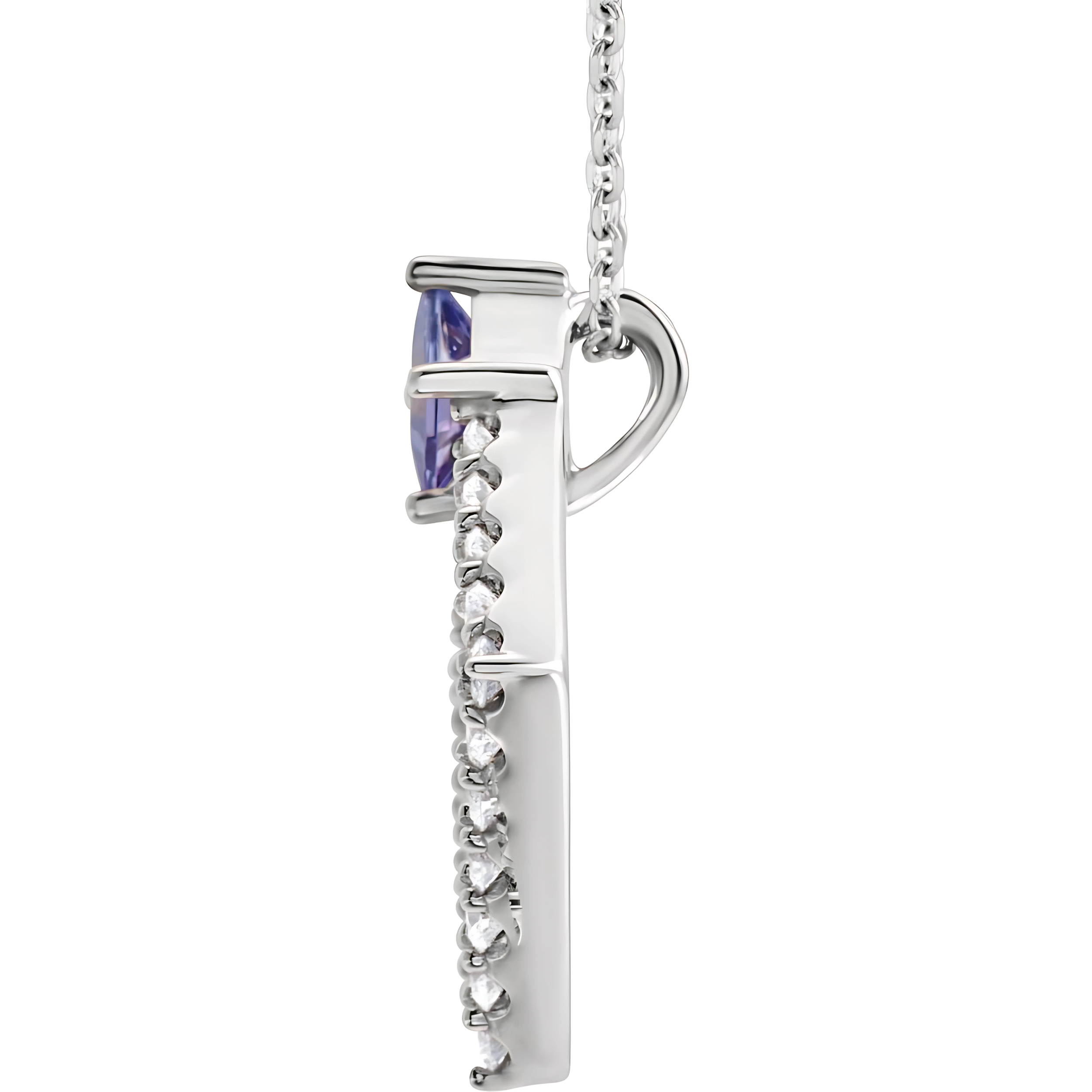 Tanzanite & Diamond Necklace