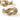 Love Knot Hoop Earring, Gold, 13MM
