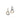 JH Essential Heart Drop Earrings, Gold, Sterling Silver, Diamonds|EZZP989712DI