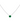 Emerald Solitaire Pendant