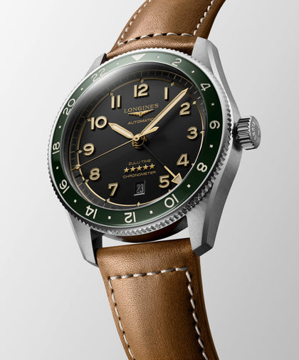 LONGINES Spirit Zulu Time L3.812.4.63.6 – Hannoush Jewelers