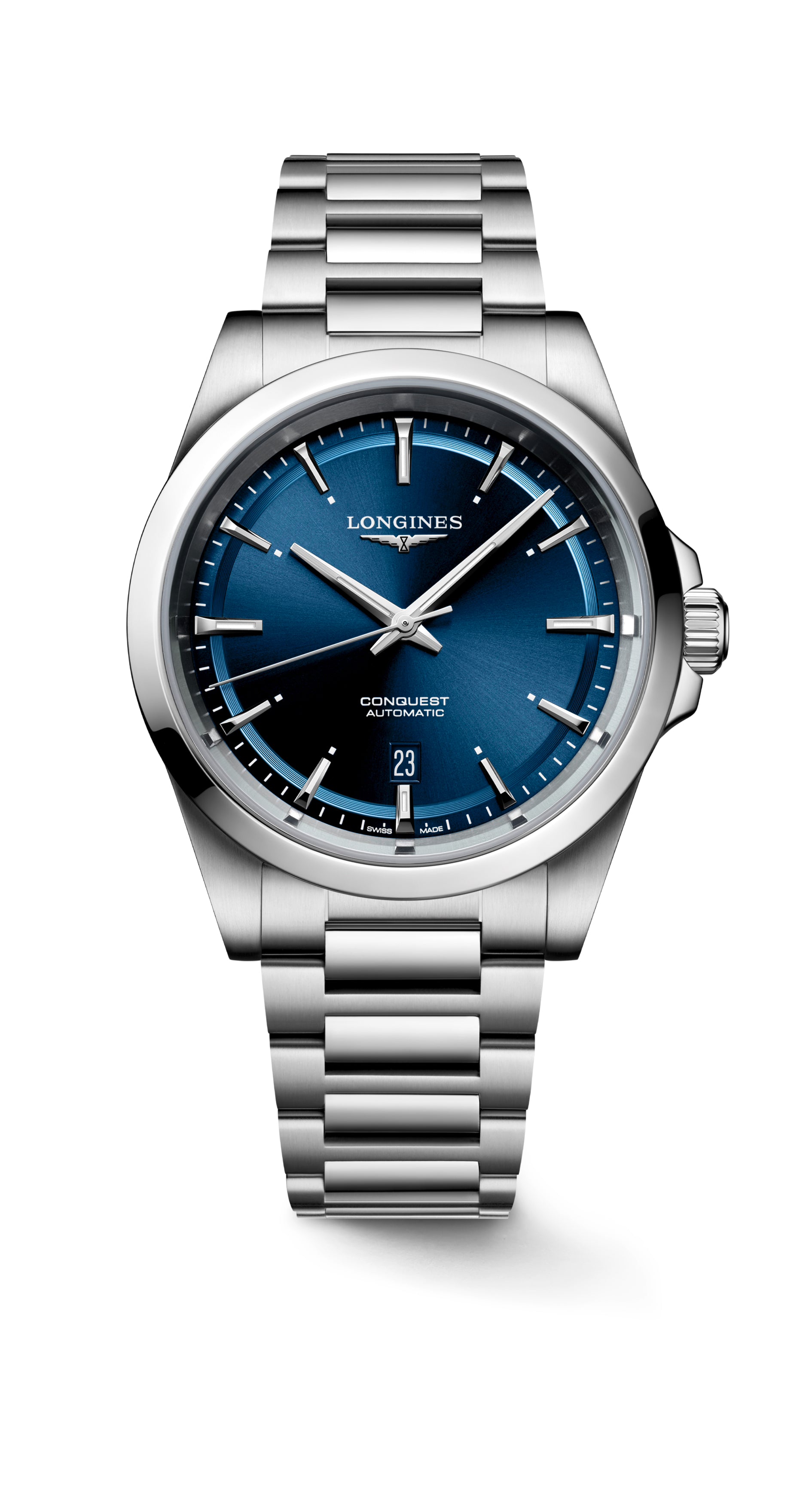 LONGINES CONQUEST L3.830.4.92.6 Hannoush Jewelers Silva Family