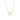 Intertwined Two-Toned Diamond Circles Necklace