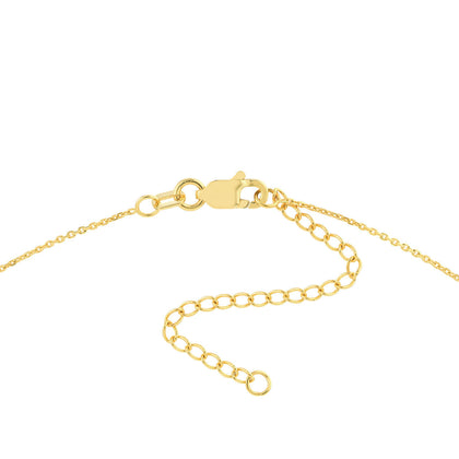 Intertwined Two-Toned Diamond Circles Necklace – Hannoush