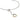 John Hardy Essential Heart Lariat Necklace, Sterling Silver, Gold, Diamonds, 1.5MM NZZP989902DIX18 - Hannoush Jewelers | Silva Family Franchises