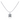 Princess Cut Diamond Solitaire Pendant