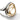 John Hardy Pebble 14K Gold And Silver Ring RZZ98746X7 - Hannoush Jewelers | Silva Family Franchises