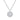 Shy Creation 0.10ct-(Round) 0.13ct-Side Diamond Cluster Necklace SC22008078