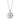 Shy Creation 0.10ct-(Round) 0.13ct-Side Diamond Cluster Necklace SC22008078