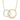 Shy Creation 0.16Ct Diamond Circle Necklace SC22009316