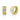 0.09CT 14K Y/G DIAMOND HUGGIE EARRING