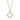 0.08CT DIAMOND CLOVER NECKLACE - SC55019617