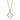 0.08CT DIAMOND CLOVER NECKLACE - SC55019617