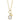 Shy Creation 0.13Ct Diamond & 0.57Ct Mother Of Pearl Circle Paper Clip Link Necklace SC55024107