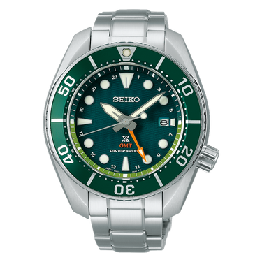 Seiko Prospex Solar GMT Diver Watch SFK003 – Hannoush Jewelers | Silva ...
