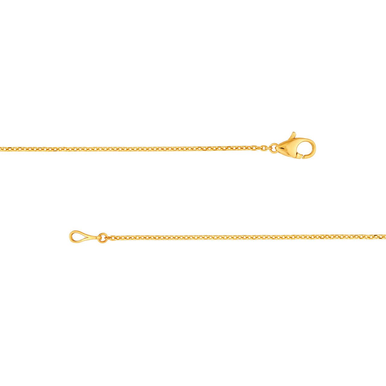 3.5mm Ruby & 1/5tcw Diamond Bezel Graduated Necklace