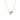 Sky Blue & Purple Amethyst Toi et Moi Necklace