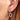 Shy Creation 0.49Ct Diamond Pave Oval Earring SC55024583