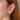 Shy Creation 0.19Ct Diamond Baguette Huggie Earring SC55028589
