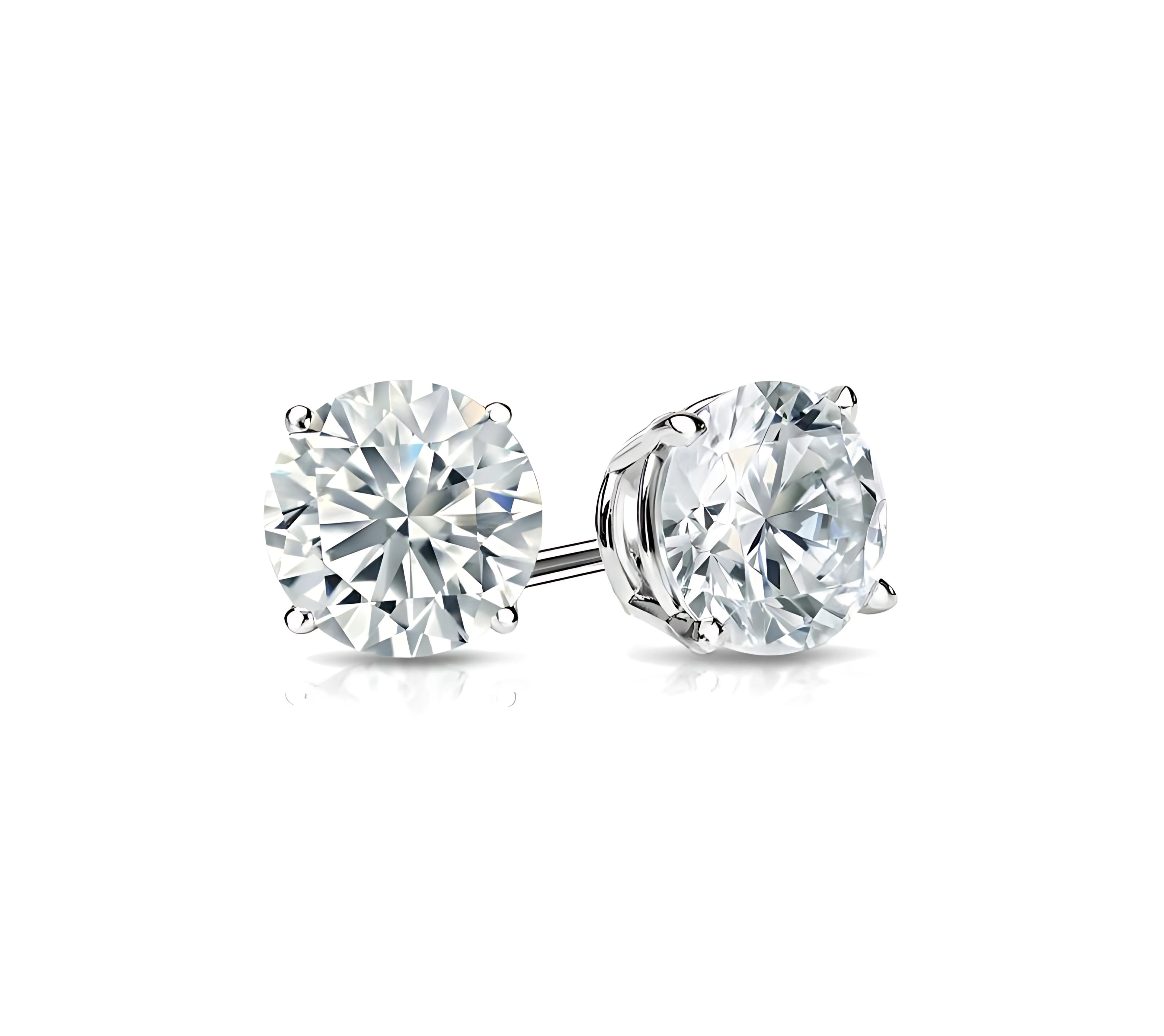 Round Diamond Studs